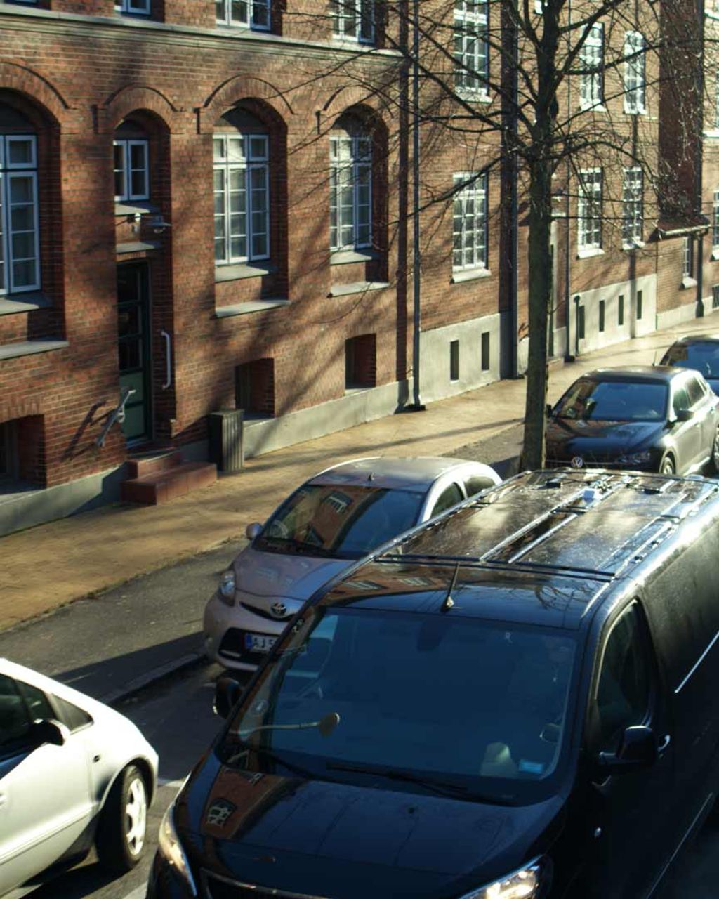 Solar panels on vehicle