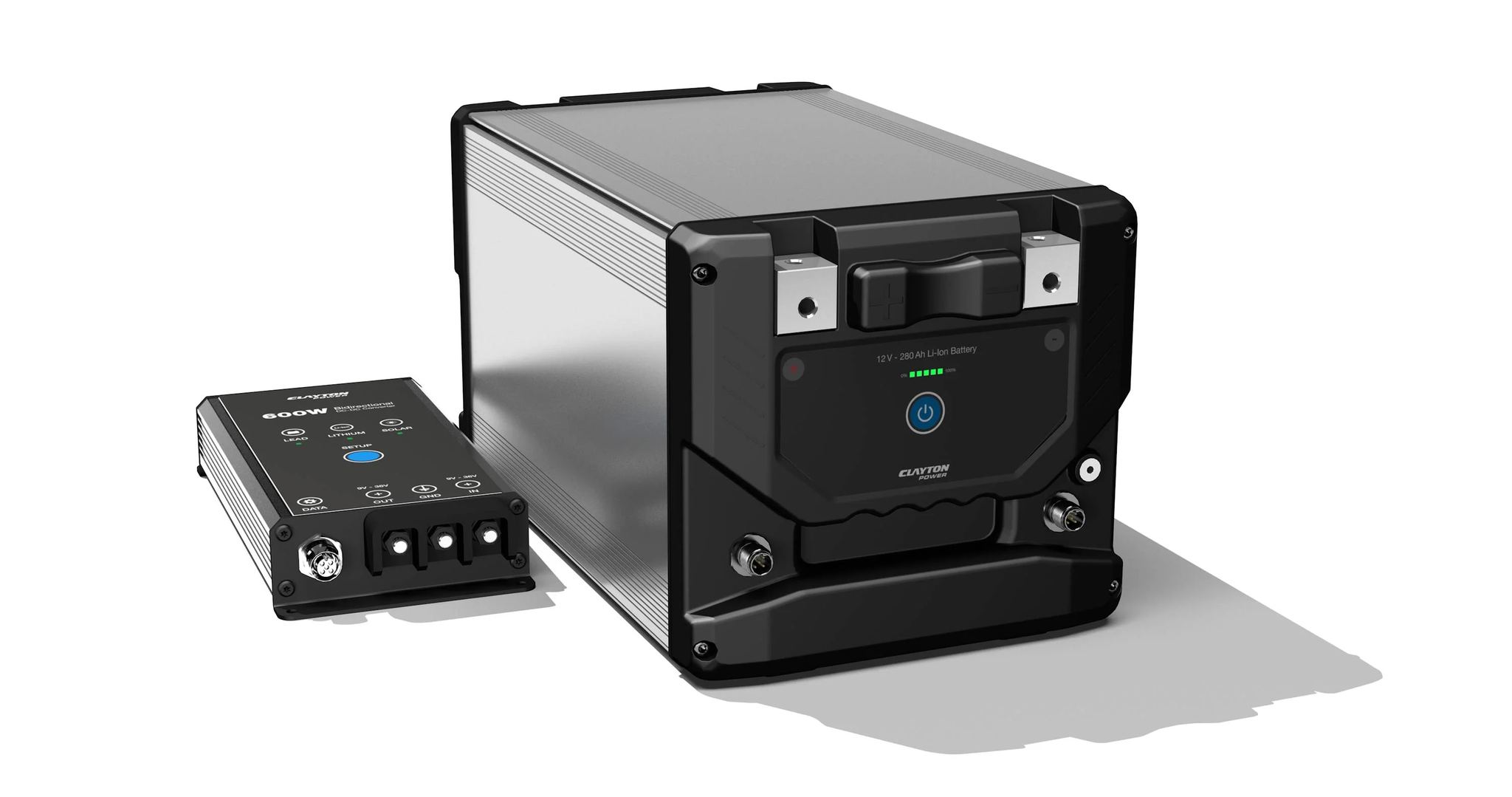 CPG4 Extension Battery 100Ah 12V front view